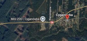 Działka z linią brzegową rzeki wilga