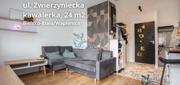 Kawalerka z dużym balkonem – wapienica