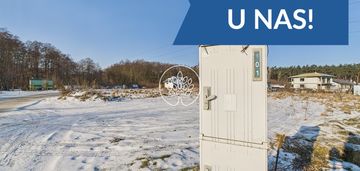 Działka w obórznia  z wz, prąd, woda