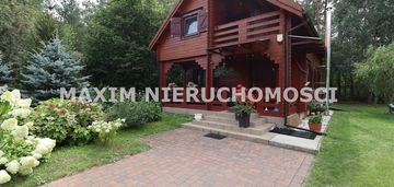 Drewniany całoroczny dom bardzo blisko zalewu