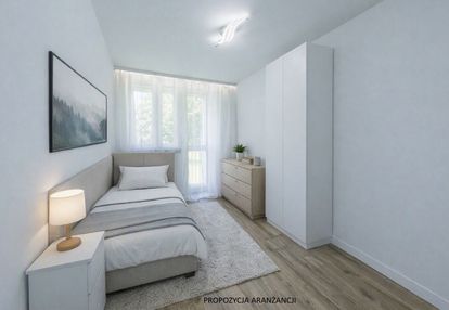 Rezerwacja!! 2 pokoje + loggia na dąbrowie