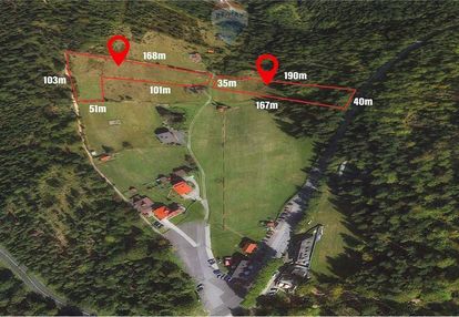 Piękna działka widokowa w szczyrku!