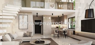 Wyjątkowe dwupoziomowe 61,5m z dużym ogrodem