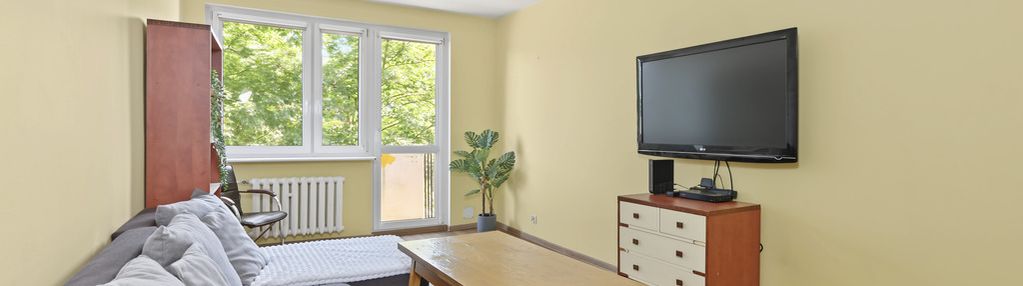 Mieszkanie przyjazne zwierzętom z balkonem