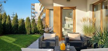 Słoneczne 3-pokojowe z ogródkiem, przylesie