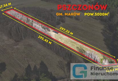 Działka rolno-budowlana 5000 m² | pszczonów