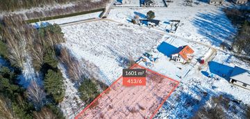 Działka 1601 m2|dębnica kaszubska