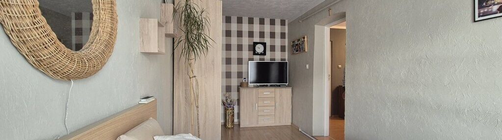 Przytulne i gotowe do wprowadzenia mieszkanie.