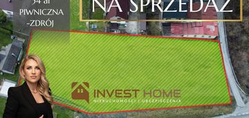 Działka budowlana -piwniczna zdrój 34 ar