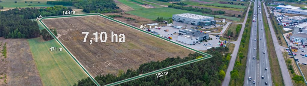 Teren inwestycyjny 7,1 ha | mpzp | karpin