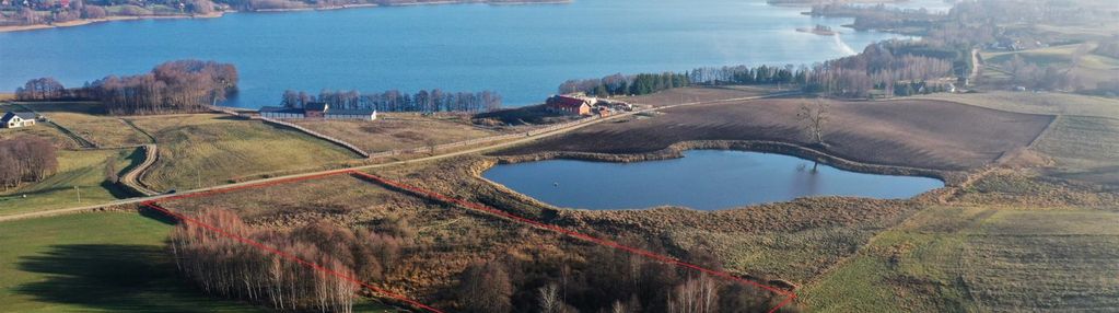 Działki mazury orzechowo z widokiem na jezioro