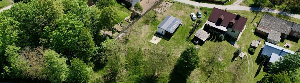 Działka budowlana 13a z mobilnym domkiem