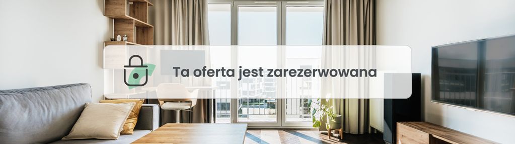 Wykończone mieszkanie | klimatyzacja | balkon