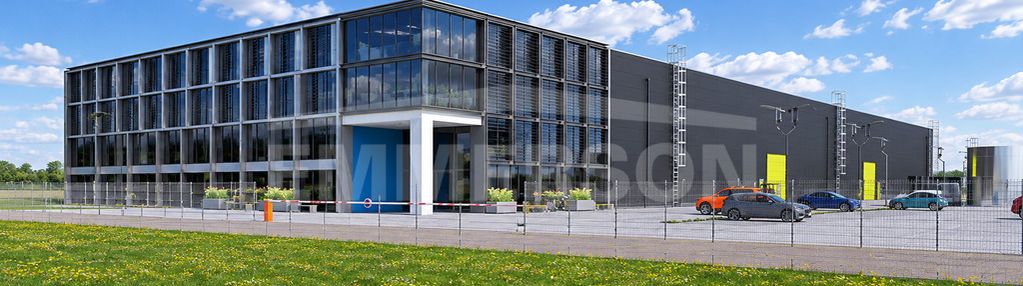 Grunt przemysłowy 15 000 m², plan, prostokąt, podz