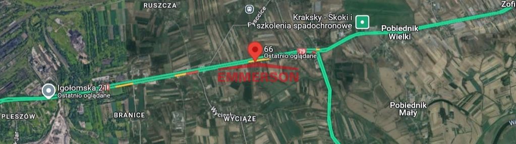 Działka mieszkaniowo usługowa