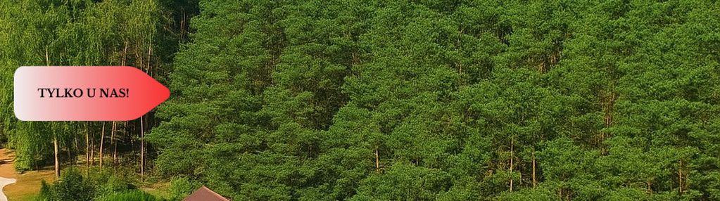 Działka 660 m² z domkiem 16 m², 500 m od jeziora