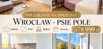 Mieszkanie na sprzedaż po remoncie/wrocław psie pole/ok.ulobornickiej