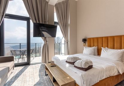 Apartament ze strefą spa i restauracją