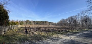 Duża działka z wz blisko lasu