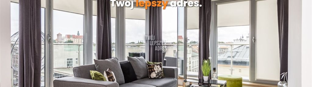 Luksusowy apartament z dużym tarasem - kazimierz