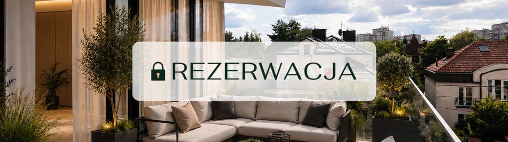 Apartament w sercu wilanowa - taras na dachu