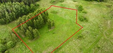 Działka budowlana 75a | rudno w okolicy autostrady