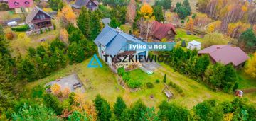 Dom w nowych polaszkach blisko jeziora hutowego