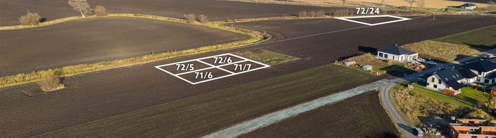 Blisko wrocławia / nowopowstające osiedle domów