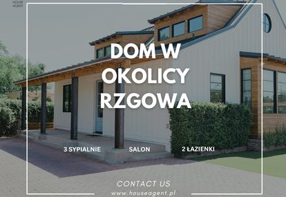 Nowy dom w okolicy rzgowa - do wprowadzenia