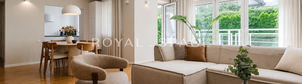 Przestronny apartament z ogrodem | wola justowska