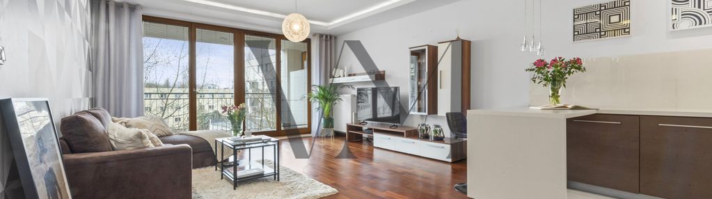 Komfortowy apartament 74 m2, 3 pokoje, służewiec