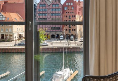 Apartament z widokiem na marinę i wyspę spichrzów!