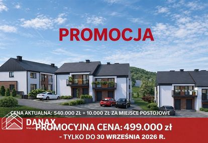 Kameralne mieszkania z ogródkiem w limanowej
