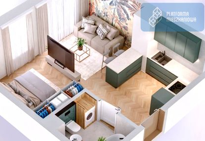 Kawalerka z wydzieloną sypialnią ‼️