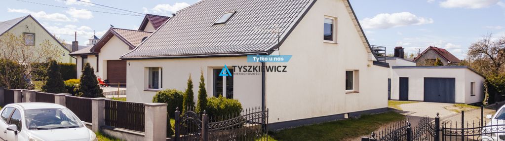 Rodzinny dom z garażem i ogrodem