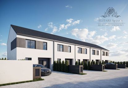 Dom szereg środkowy 102,50m2 z działką 322m2m2, iwiny siechnice
