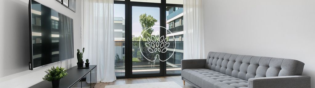 Dwupokojowy apartament w centrum miasta.