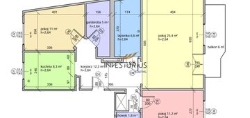 Od zaraz/2 stacje metra 10 min./3 pokoje/80,8m2
