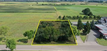 Duża działka pod zabudowę mieszkalno-usługową