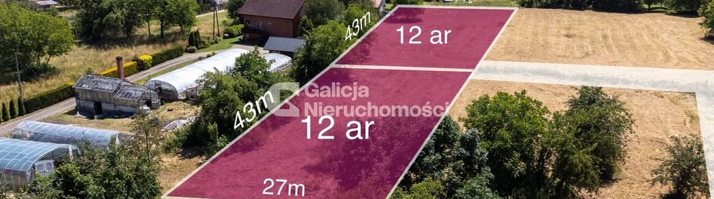 Działki budowlane z wz na przedmieściach łańcuta.