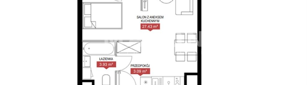 Mokotów, 2pokoje, duża loggia